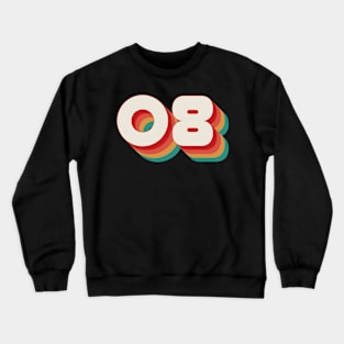 Number 8 Crewneck Sweatshirt